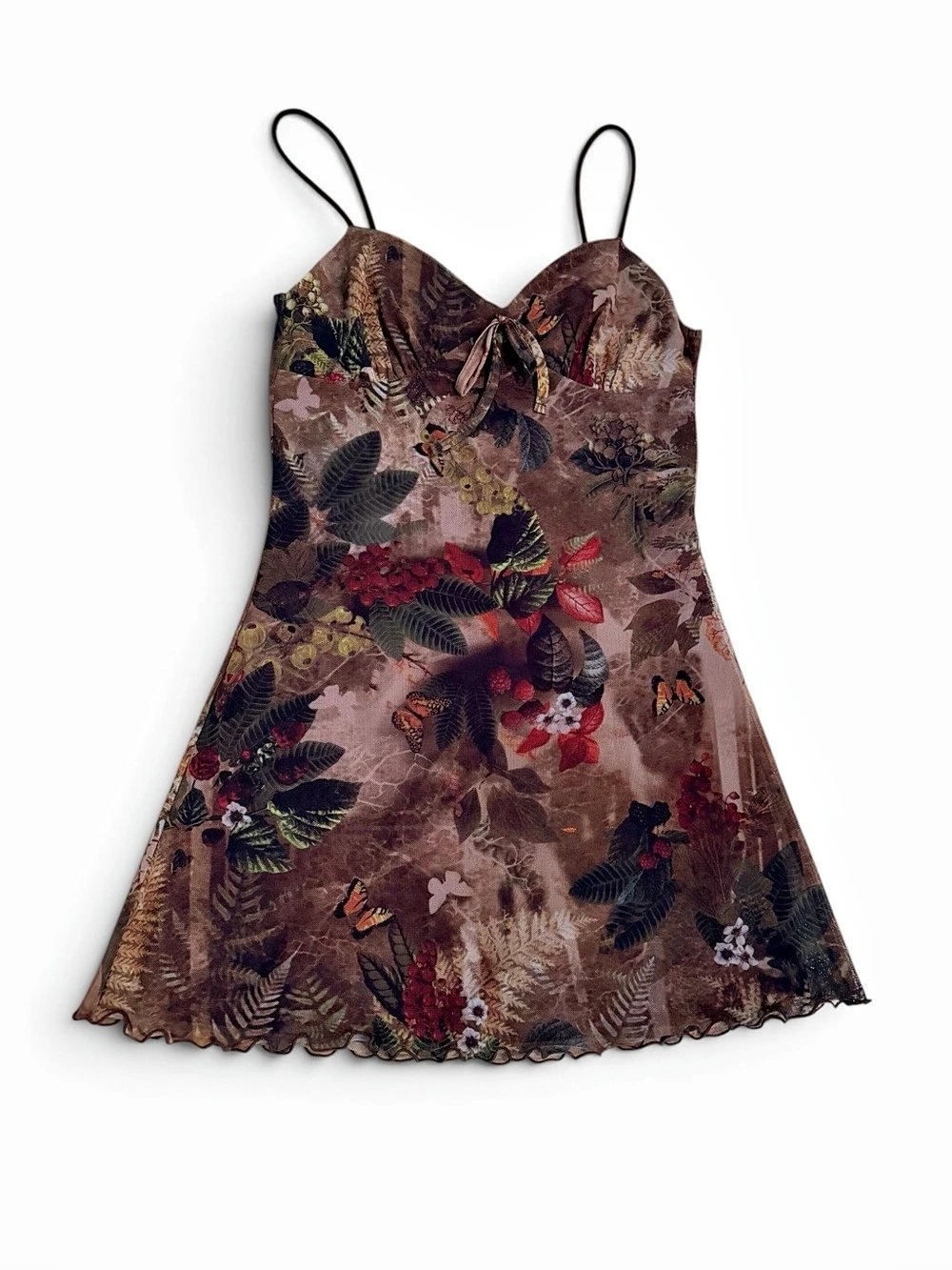Like New Urban Outfitters Floral Mini Dress Size XS